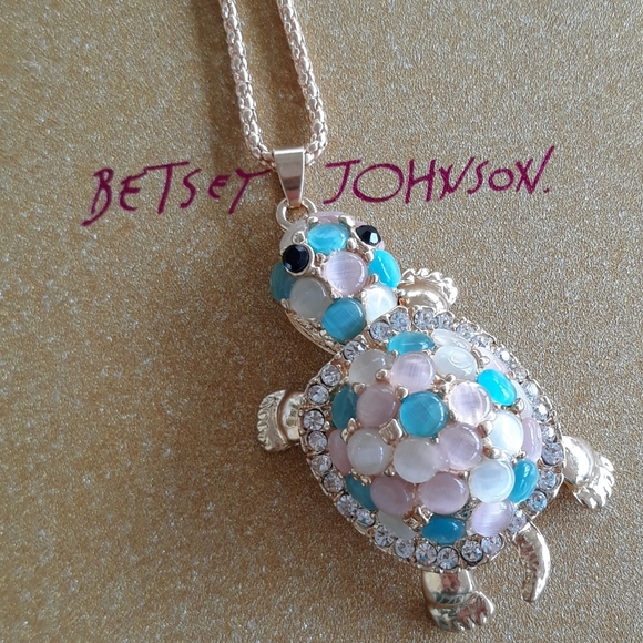 Betsey Johnson Jewelry - Last one! Betsey Johnson Turtle Neckl.